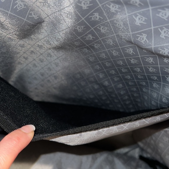 Original Penguin by Munsingwear Black Gold Backpack Travel Laptop Bag - Picture 5 of 13